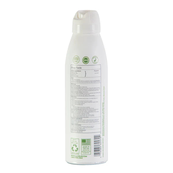 Aloe Up White Collection SPF 30 Continuous Spray Sunscreen
