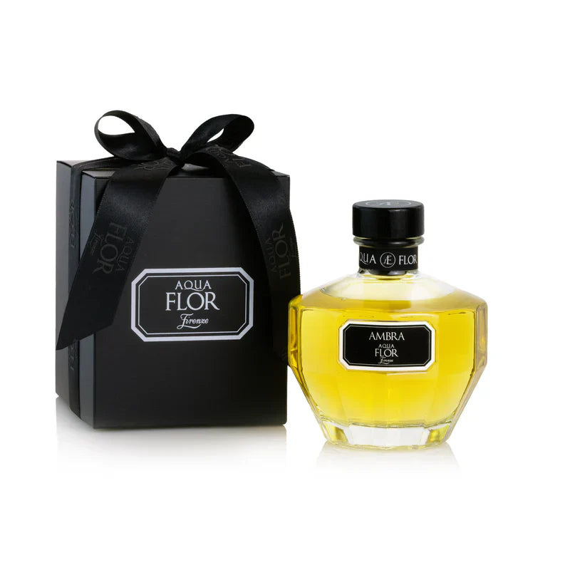 Aquaflor Firenze Ambra Home Fragrance Diffuser – Warm Amber Luxury Reed Diffuser – Le Petit Spa