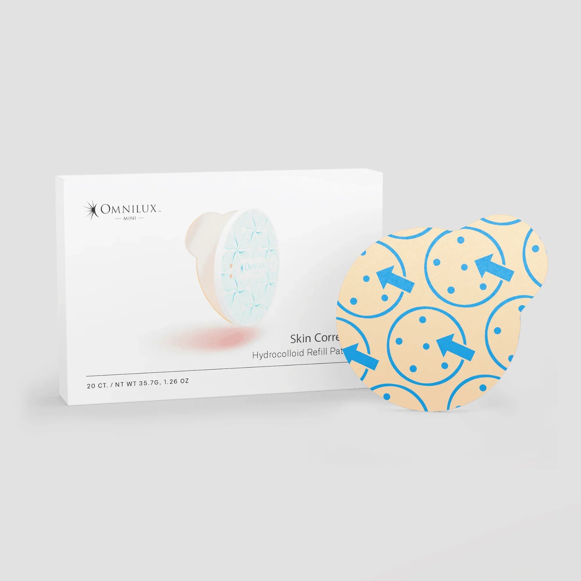 Omnilux Skin Corrector Hydrocolloid Refill Patches (20 Pack) – Le Petit Spa