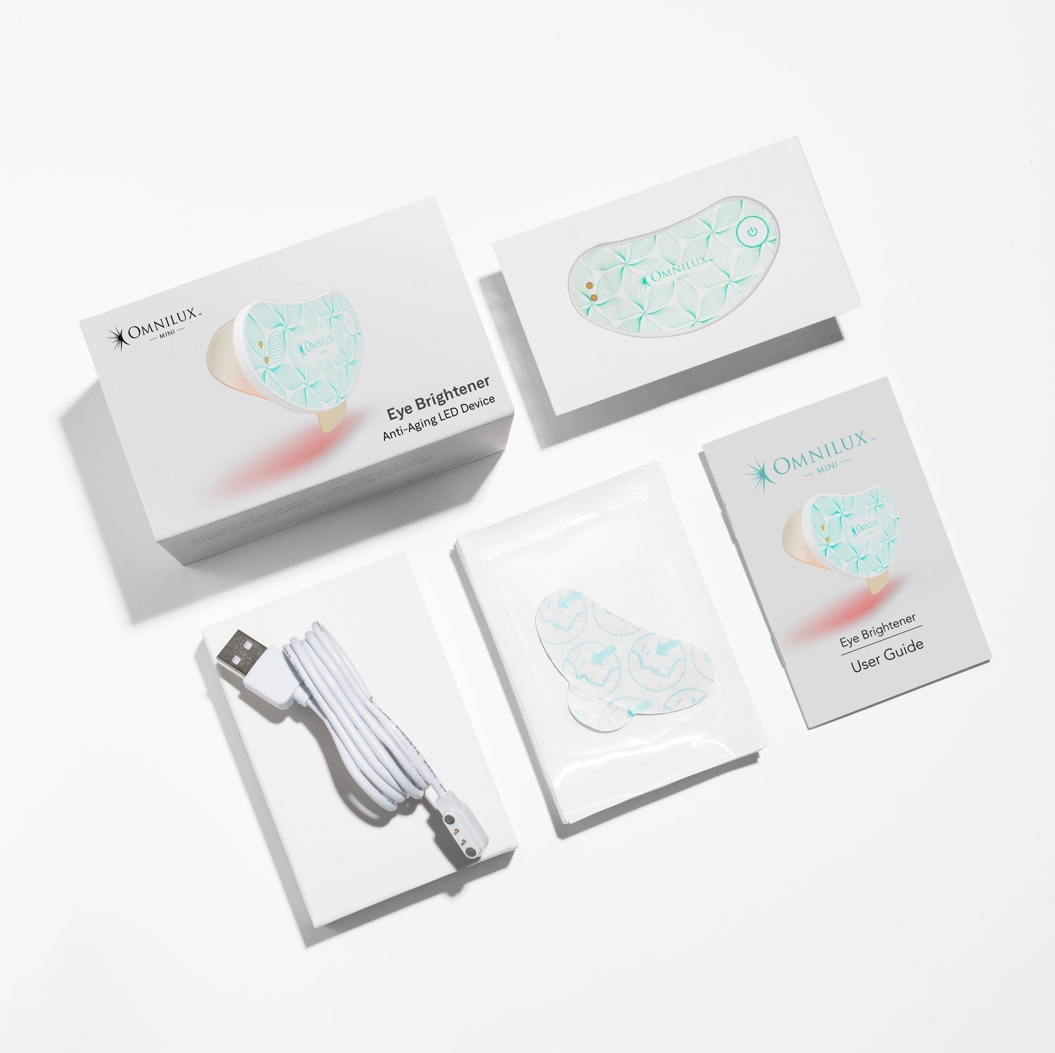 Omnilux Eye Brightener – Targeted LED Light Therapy Patch for Dark Circles – Le Petit Spa