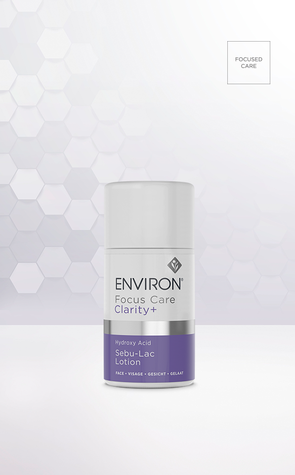 Environ Focus Care Clarity+ Hydroxy Acid Sebu-Lac Lotion – AHA Exfoliating Lotion for Acne (50 ml) – Le Petit Spa