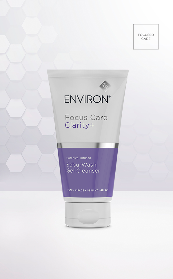 Environ Focus Care Clarity+ Botanical Infused Sebu-Wash Gel Cleanser – Cleanser for Oily and Acne-Prone Skin (100 ml) – Le Petit Spa