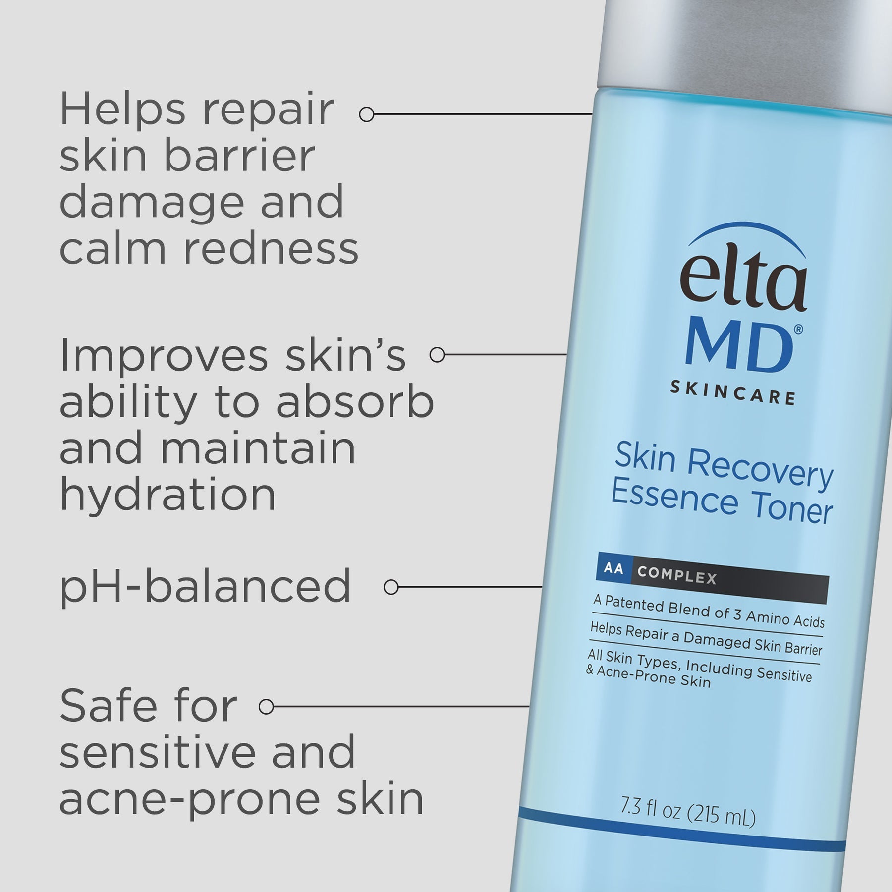 EltaMD Skin Recovery Essence Toner – pH-Balancing Hydrating Toner with AA Complex – Le Petit Spa