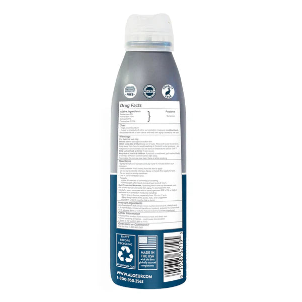 Aloe Up Sport SPF 50 Continuous Spray Sunscreen