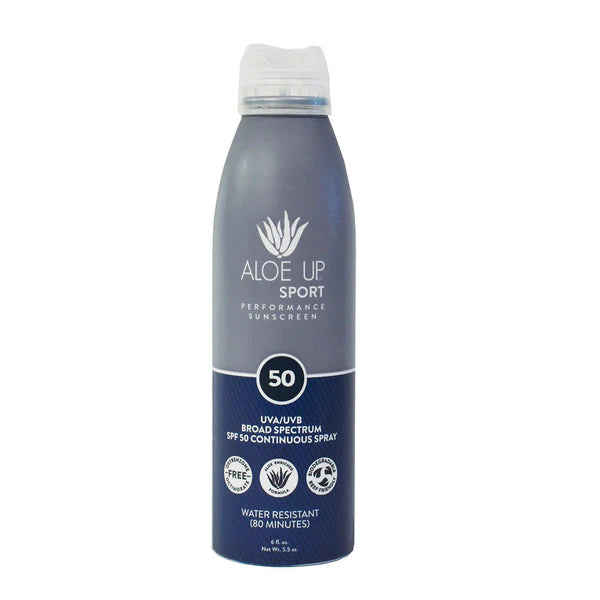 Aloe Up Sport SPF 50 Continuous Spray Sunscreen