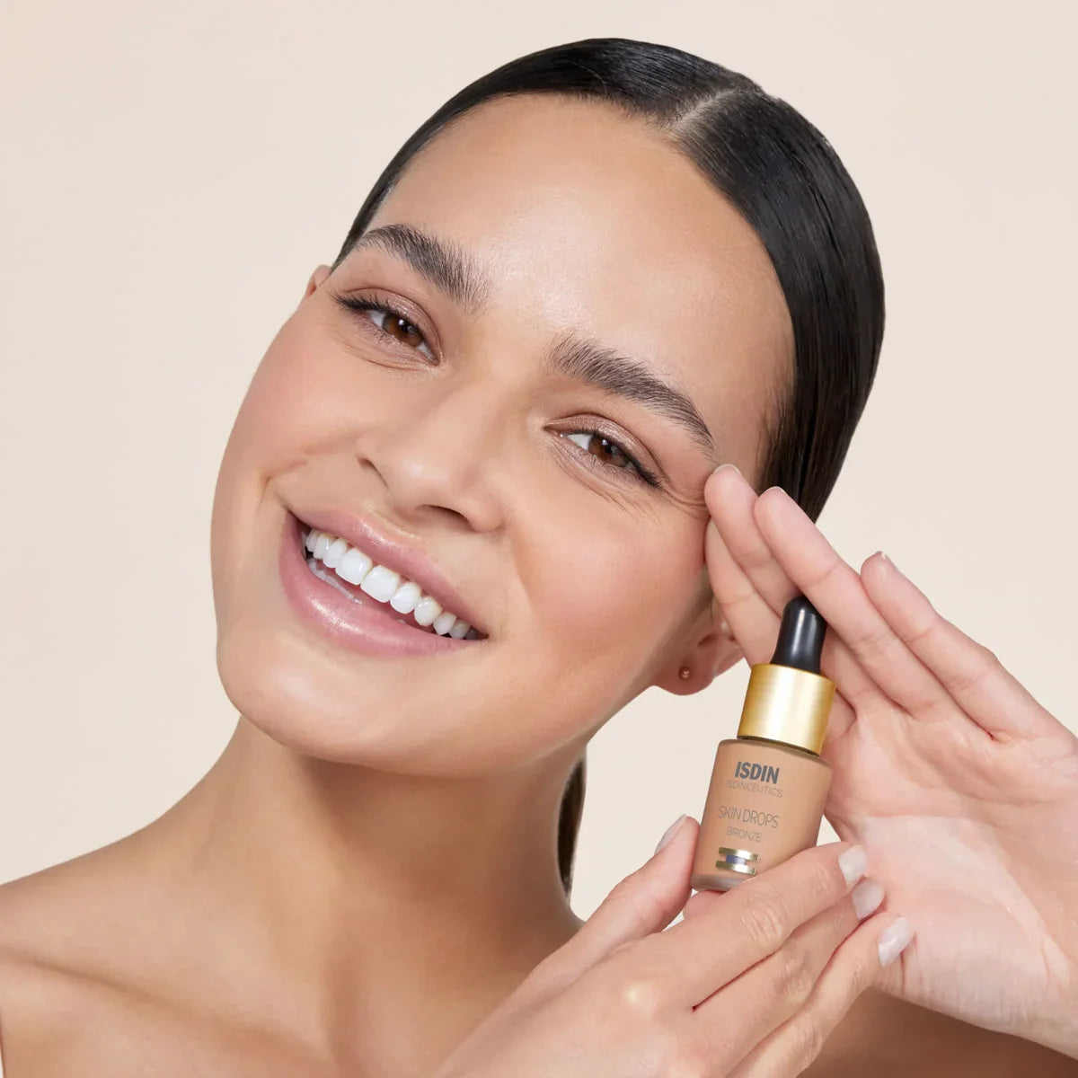 ISDIN Skin Drops Bronze – Tinted Moisturizer Drops for Medium to Deeper Skin Tones (15 ml) – Le Petit Spa