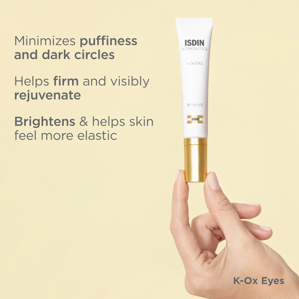 ISDIN K-Ox Eyes – De-Puffing Eye Cream for Dark Circles (15 ml) – Le Petit Spa