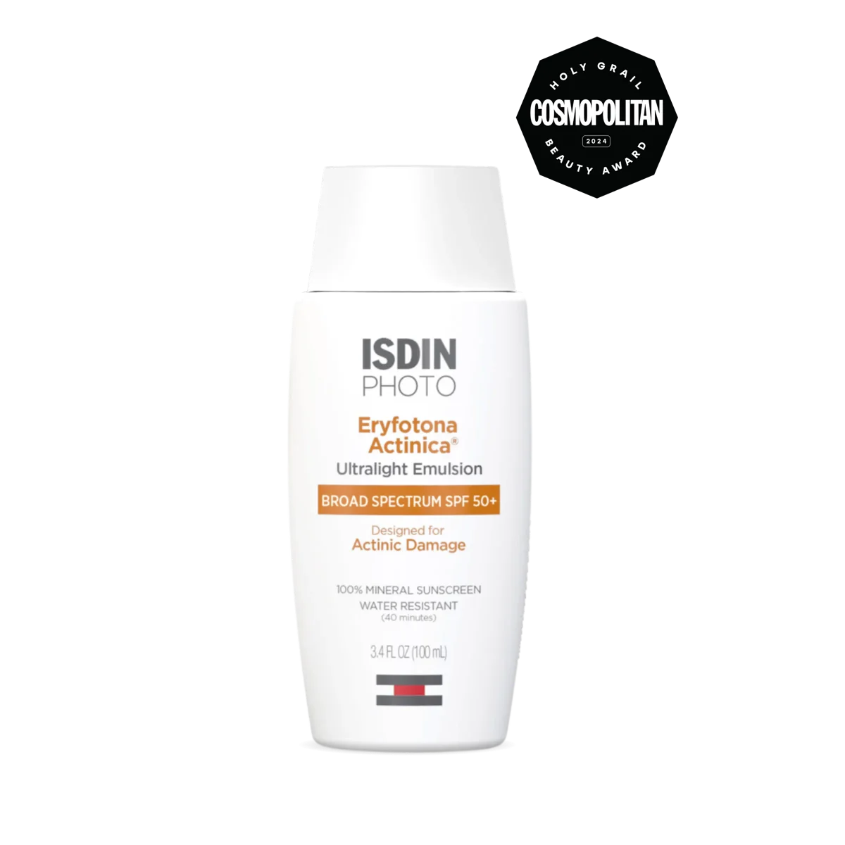 ISDIN Eryfotona Actinica Mineral SPF 50+ Sunscreen – Daily Photoprotection (3.4 fl oz) – Le Petit Spa
