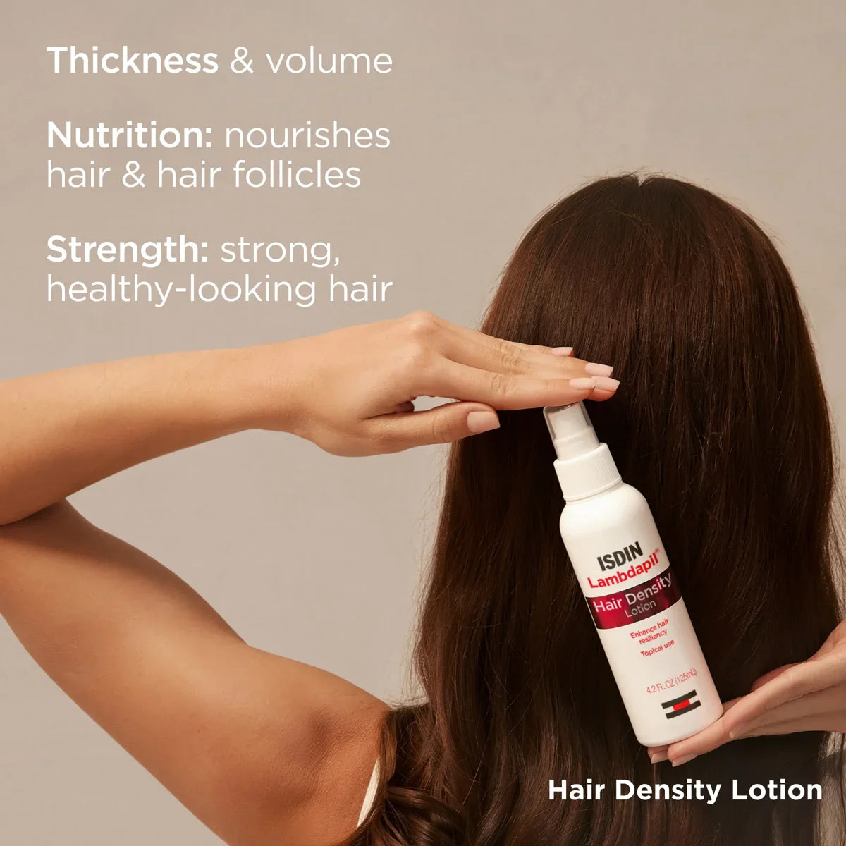 ISDIN Lambdapil Hair Density Lotion – Anti-Hair Loss Scalp Treatment (4 fl oz) – Le Petit Spa