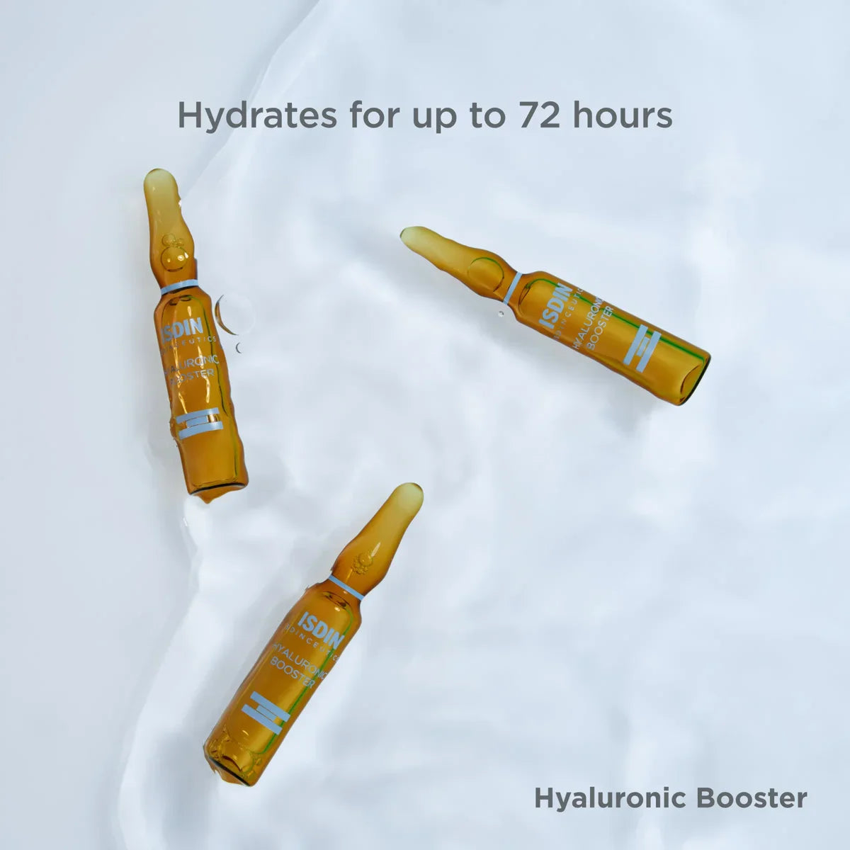 ISDIN Hyaluronic Booster – Single-Dose Hyaluronic Acid Ampoules (10 Pack) – Le Petit Spa