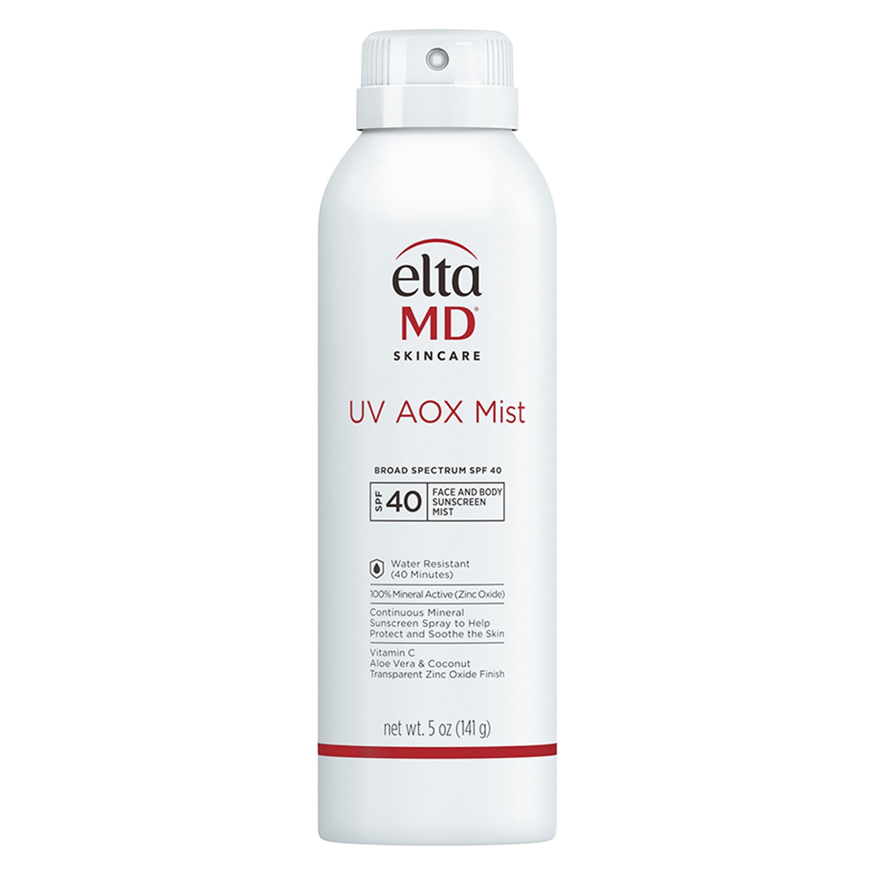 EltaMD UV AOX Mist Broad-Spectrum SPF 40 – Antioxidant Mineral Sunscreen Spray – Le Petit Spa