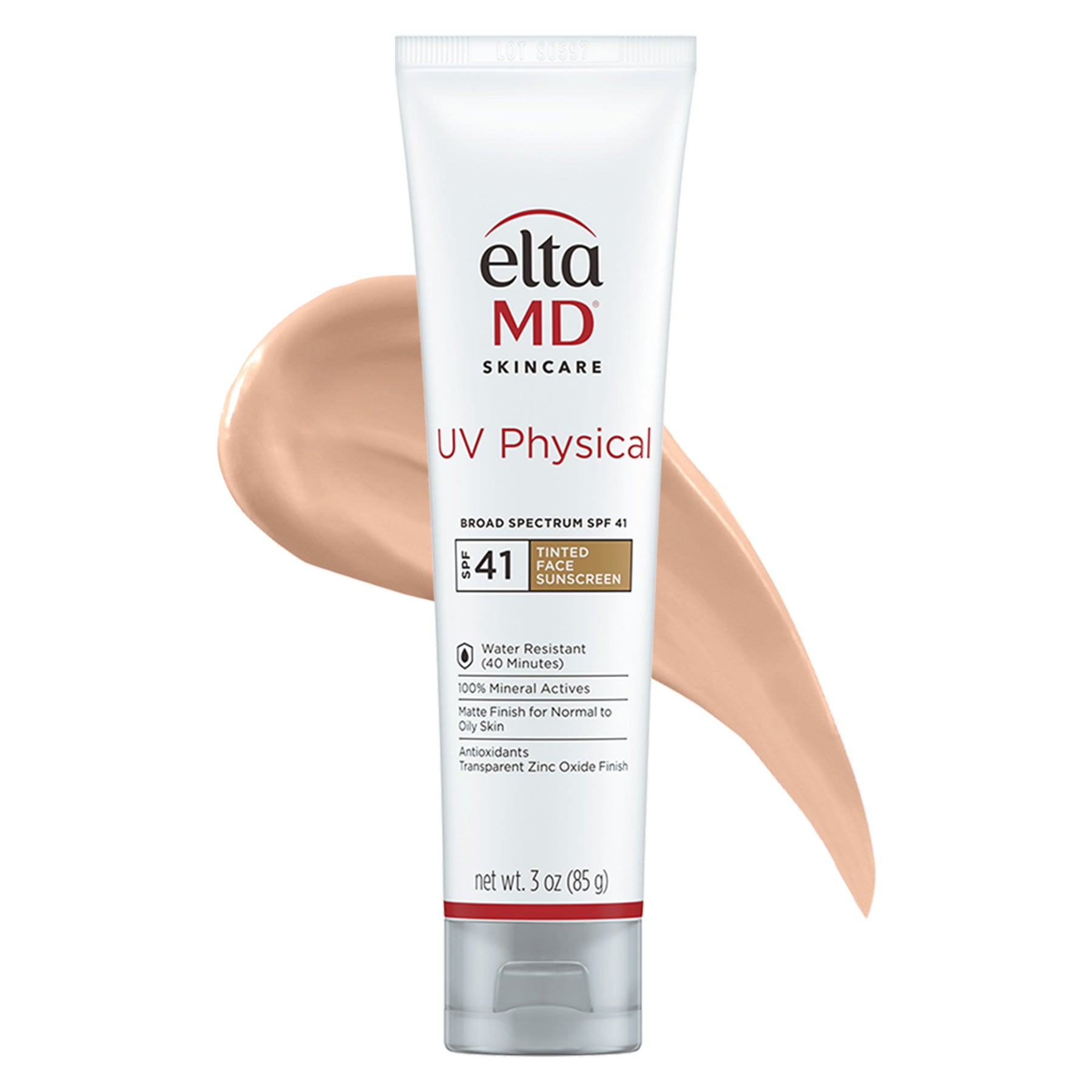 EltaMD UV Physical Broad-Spectrum SPF 41 – Tinted 100% Mineral Sunscreen – Le Petit Spa