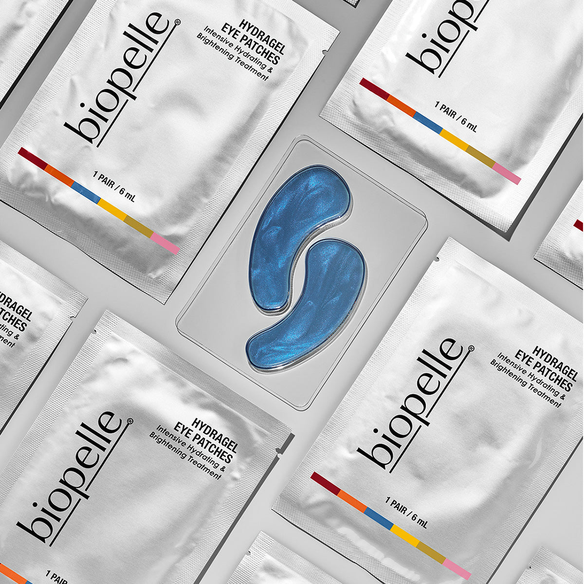 Biopelle Hydragel Eye Patches – Cooling Hydrogel Under-Eye Treatment Mask – Le Petit Spa