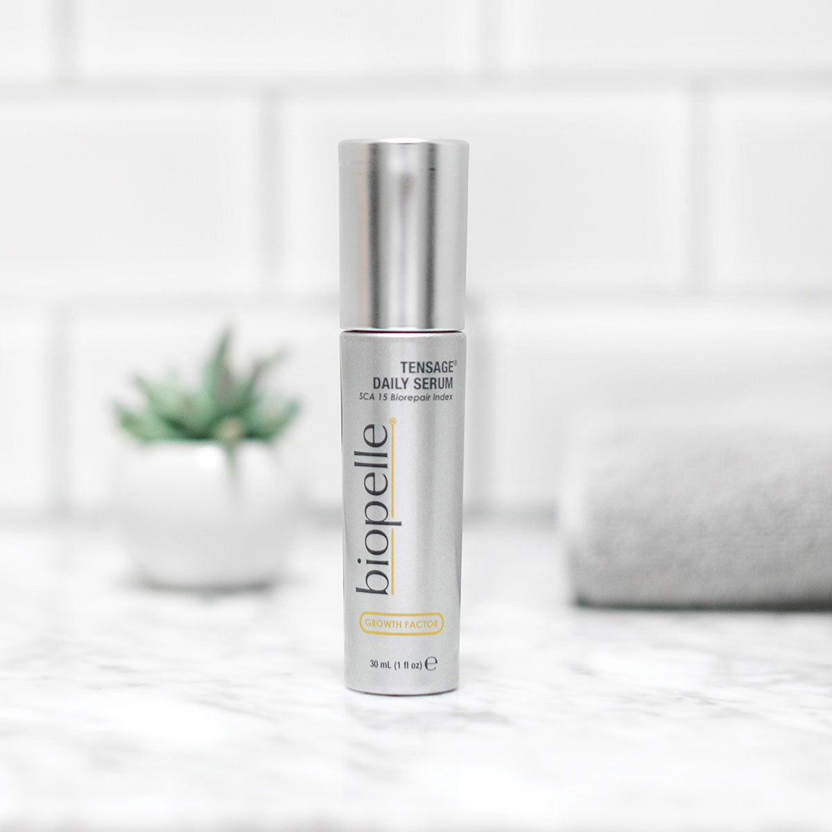 Biopelle Tensage Daily Serum – SCA Growth Factor Daily Anti-Aging Serum (30 ml) – Le Petit Spa