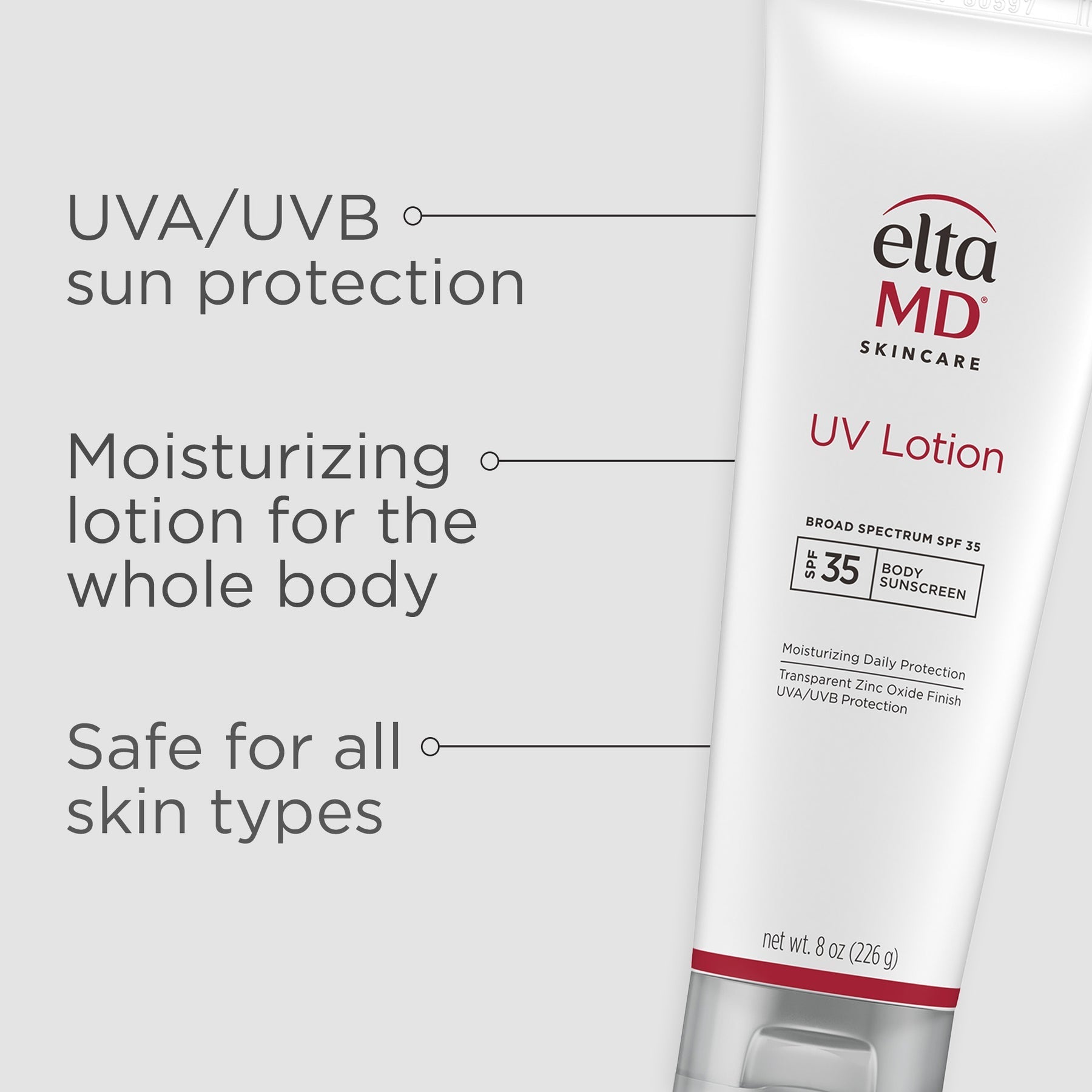 EltaMD UV Lotion Broad-Spectrum SPF 35 – Moisturizing Full-Body Sunscreen – Le Petit Spa