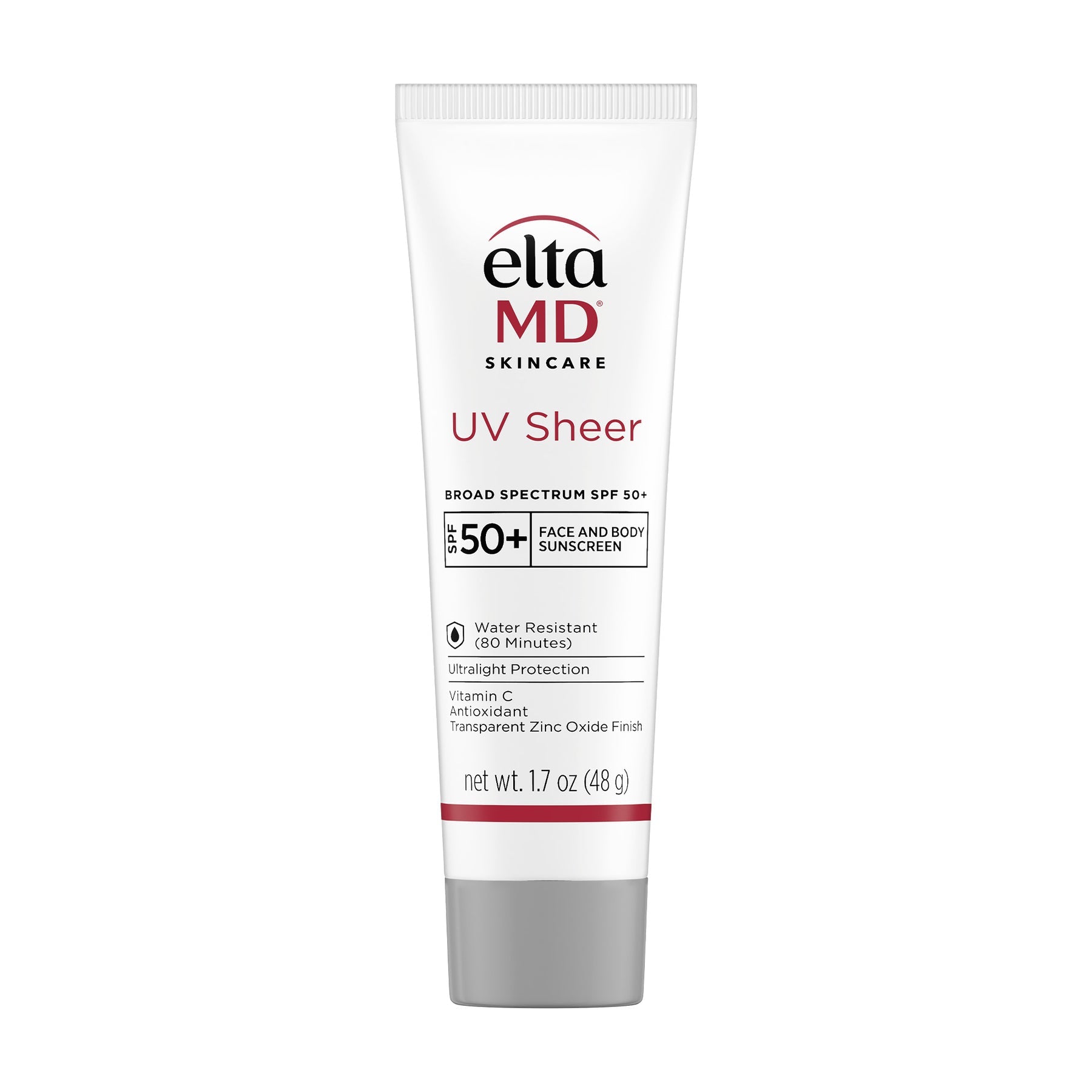 EltaMD UV Sheer Broad-Spectrum SPF 50+ – Hydrating Face Sunscreen – Le Petit Spa