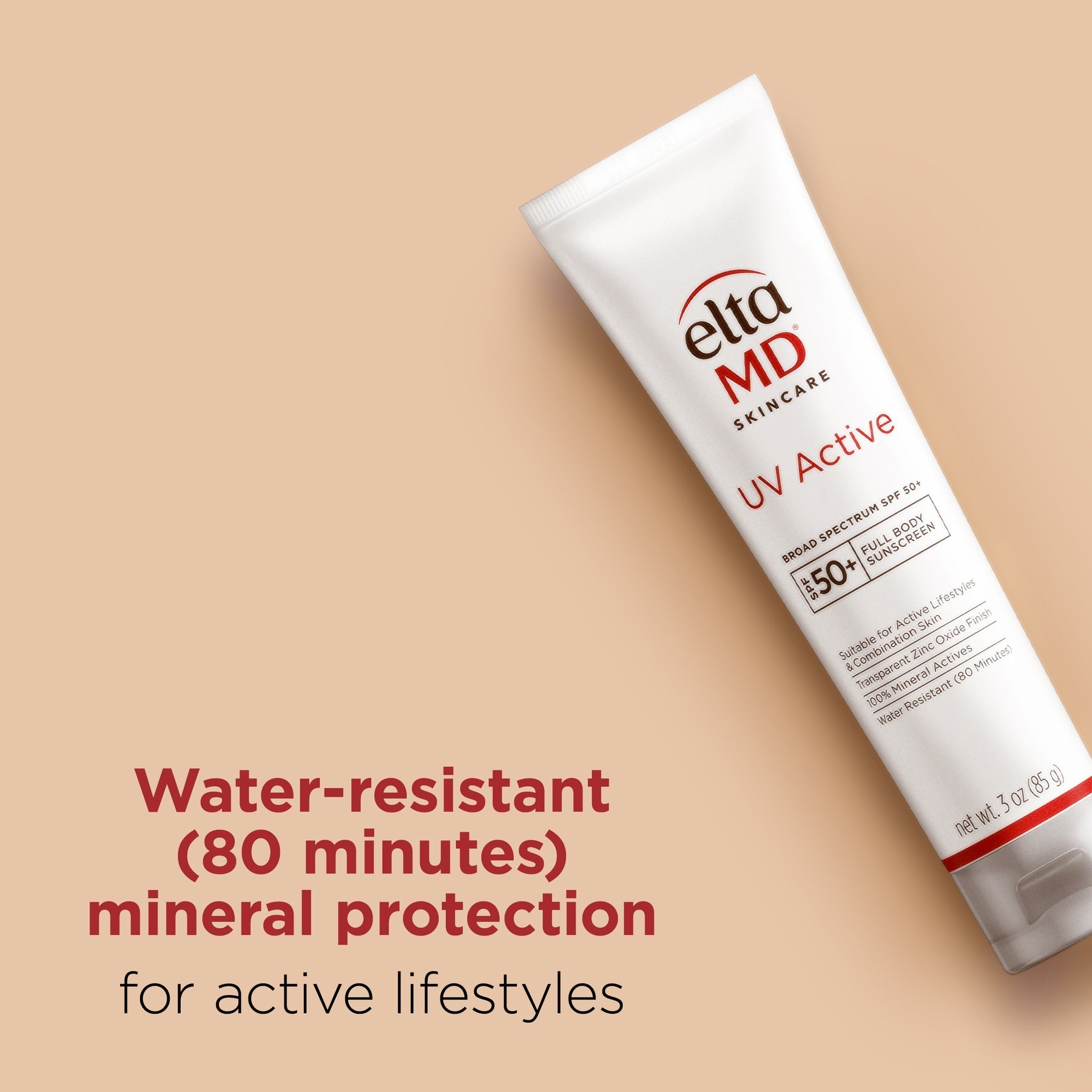 EltaMD UV Active Broad-Spectrum SPF 50+ – 100% Mineral Sport Sunscreen – Le Petit Spa