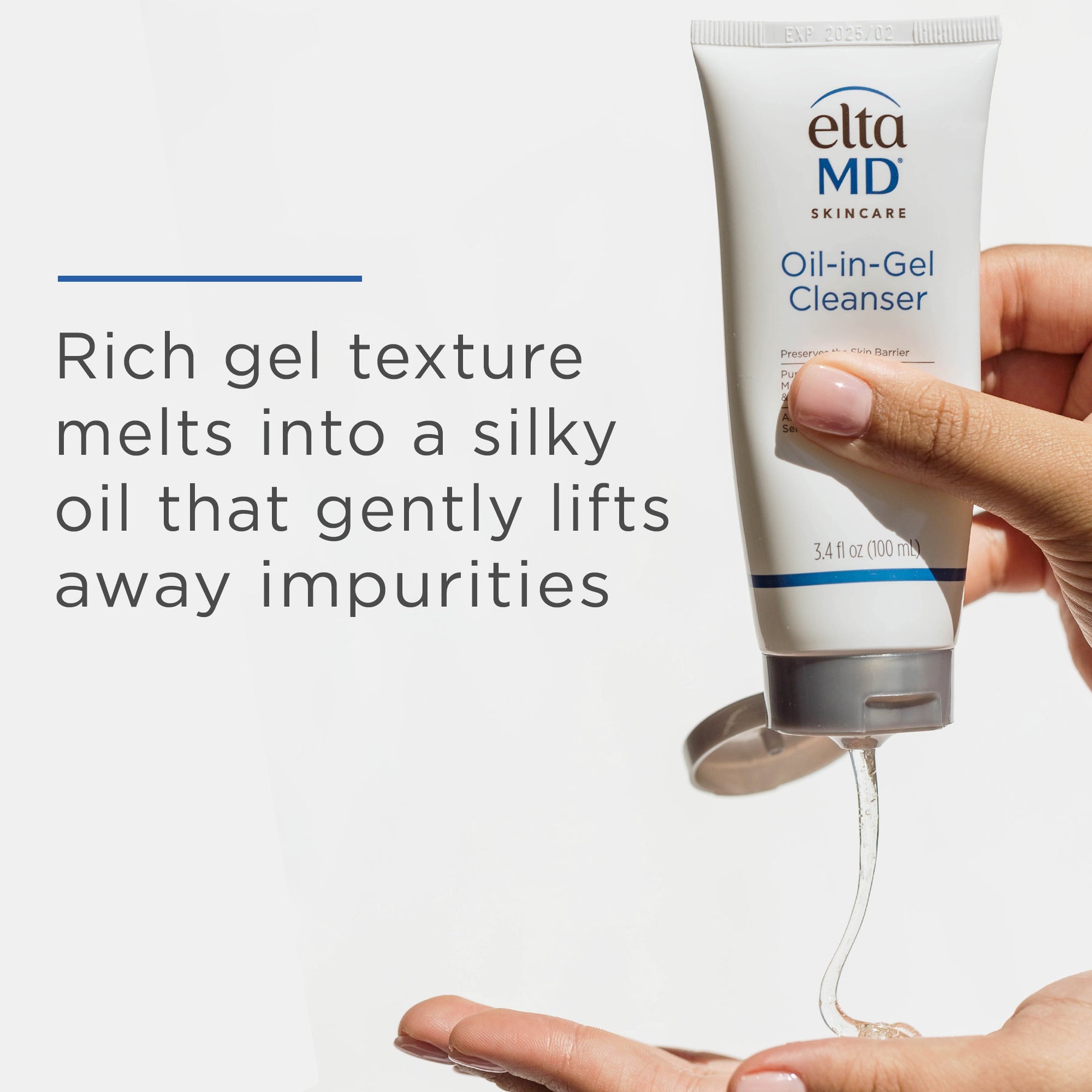 EltaMD Oil-In-Gel Cleanser – Transforming Makeup Remover & Daily Cleanser – Le Petit Spa