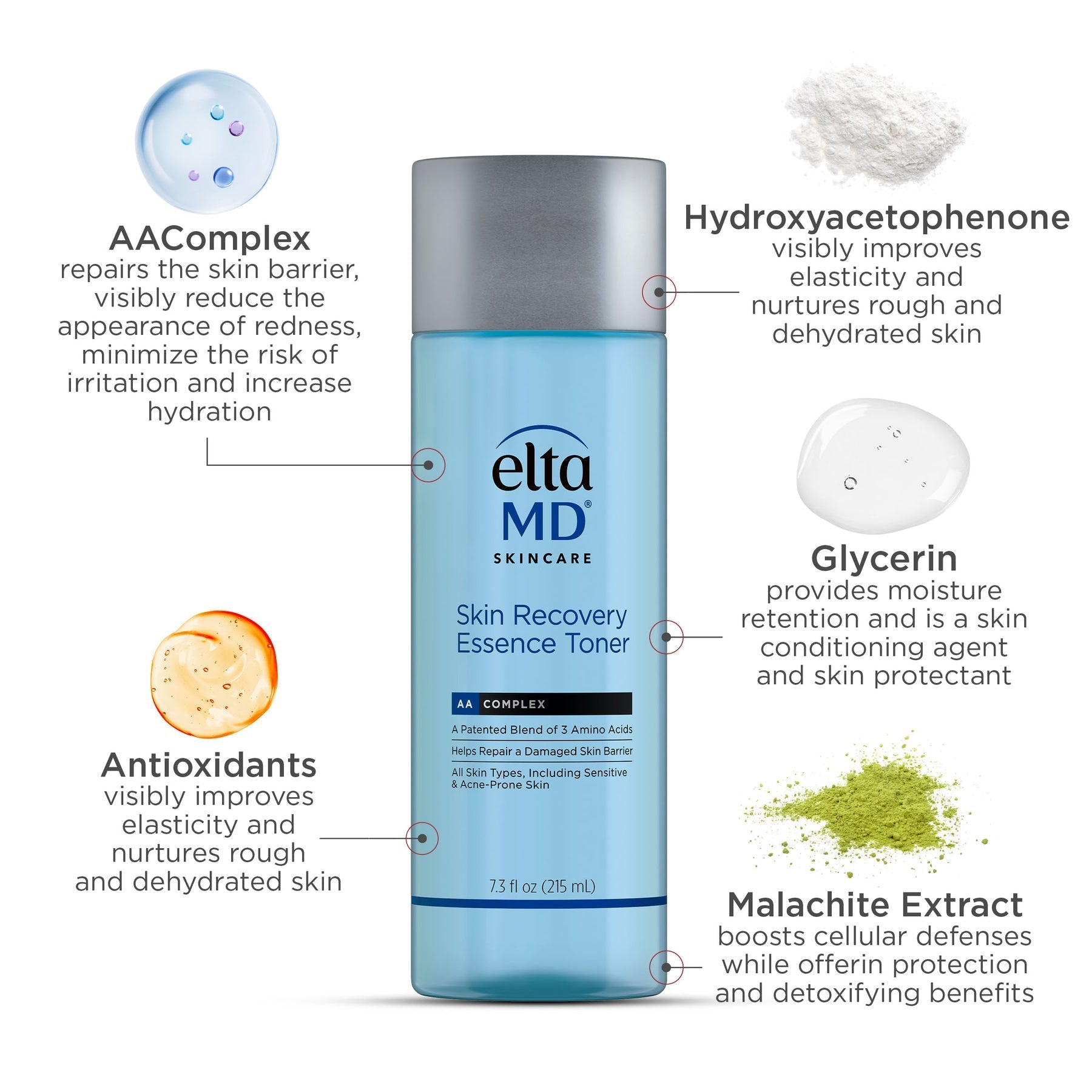EltaMD Skin Recovery Essence Toner – pH-Balancing Hydrating Toner with AA Complex – Le Petit Spa