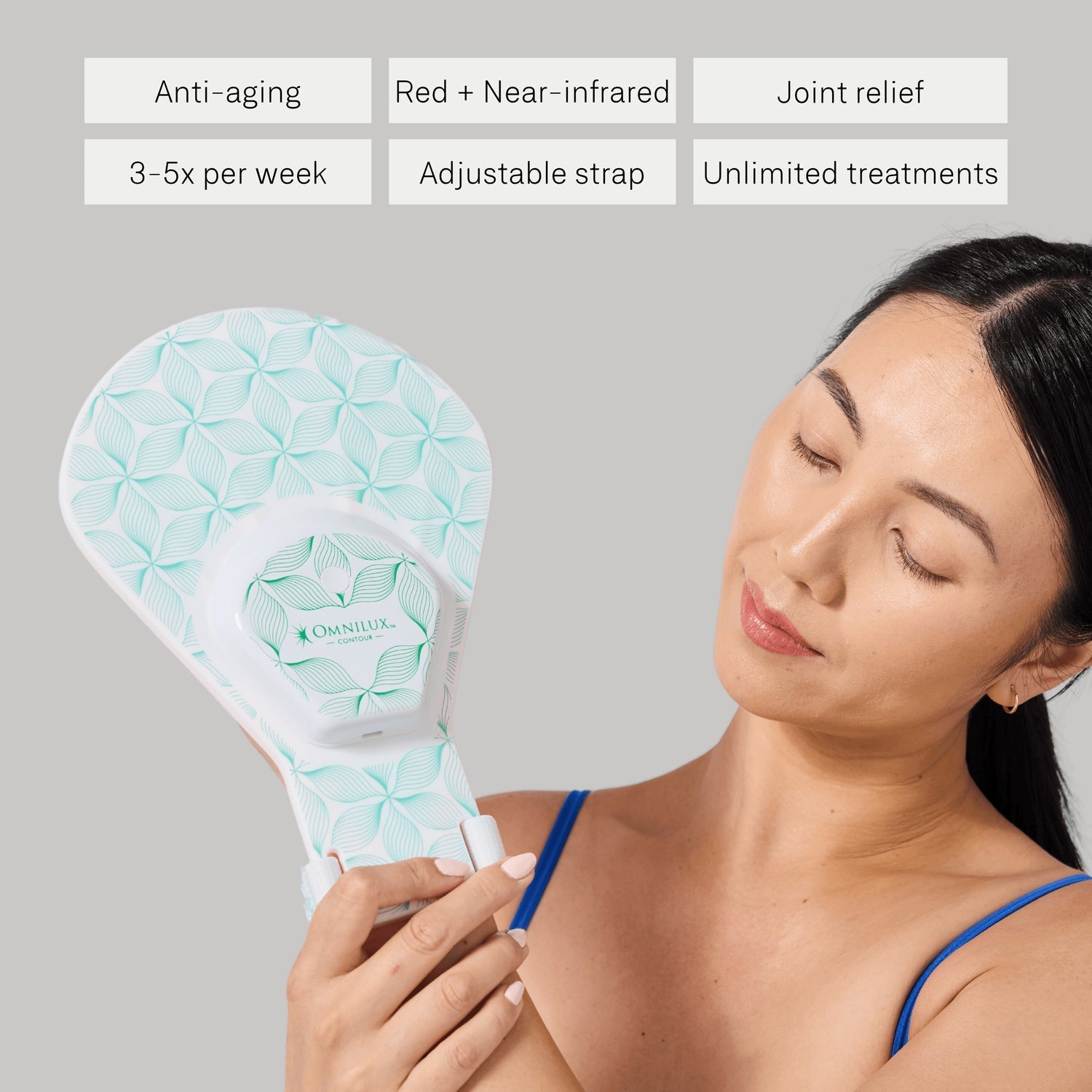 Omnilux Contour Glove – LED Light Therapy Device for Hands – Le Petit Spa