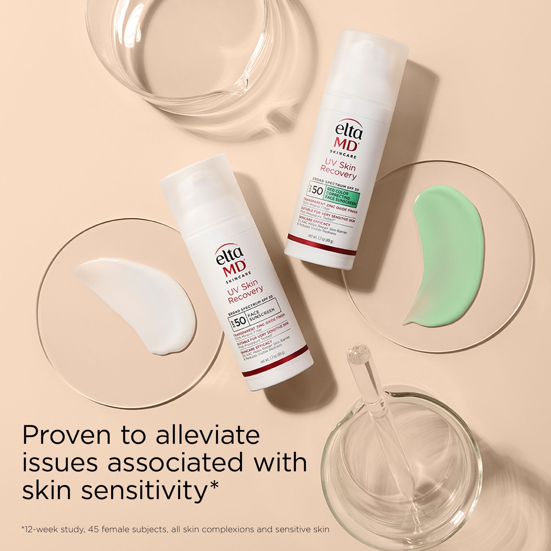EltaMD UV Skin Recovery Broad Spectrum SPF 50 – Barrier Repair Mineral Sunscreen – Le Petit Spa