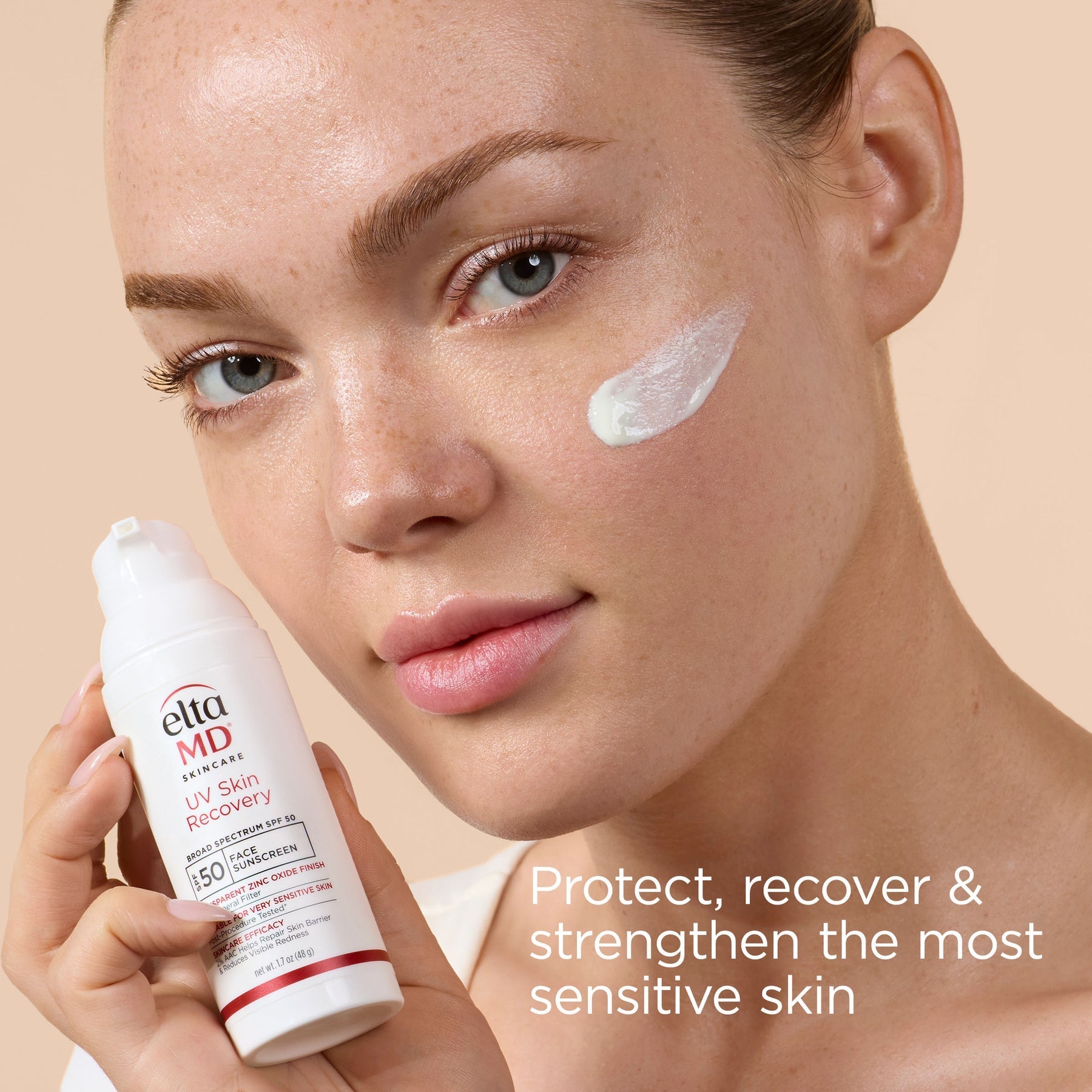 EltaMD UV Skin Recovery Broad Spectrum SPF 50 – Barrier Repair Mineral Sunscreen – Le Petit Spa