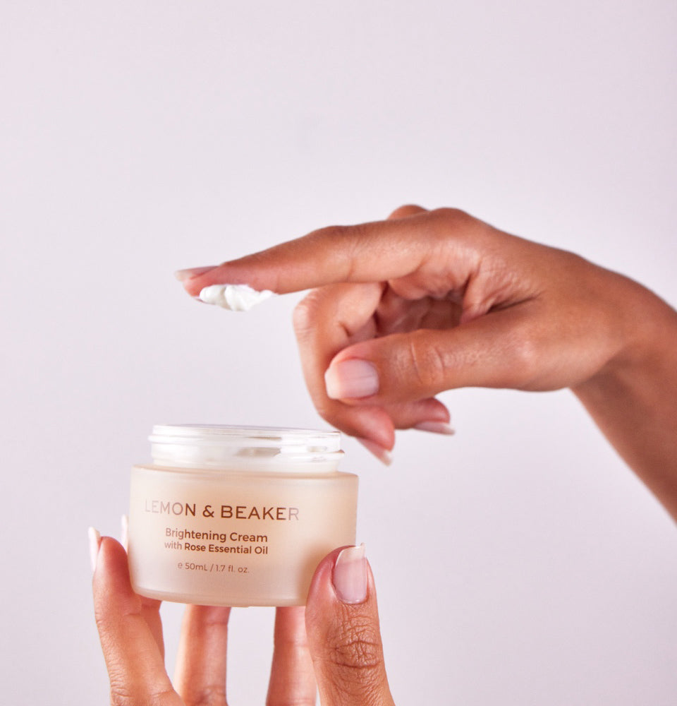 Lemon & Beaker Brightening Cream – Radiance-Boosting Face Cream (50 ml) – Le Petit Spa