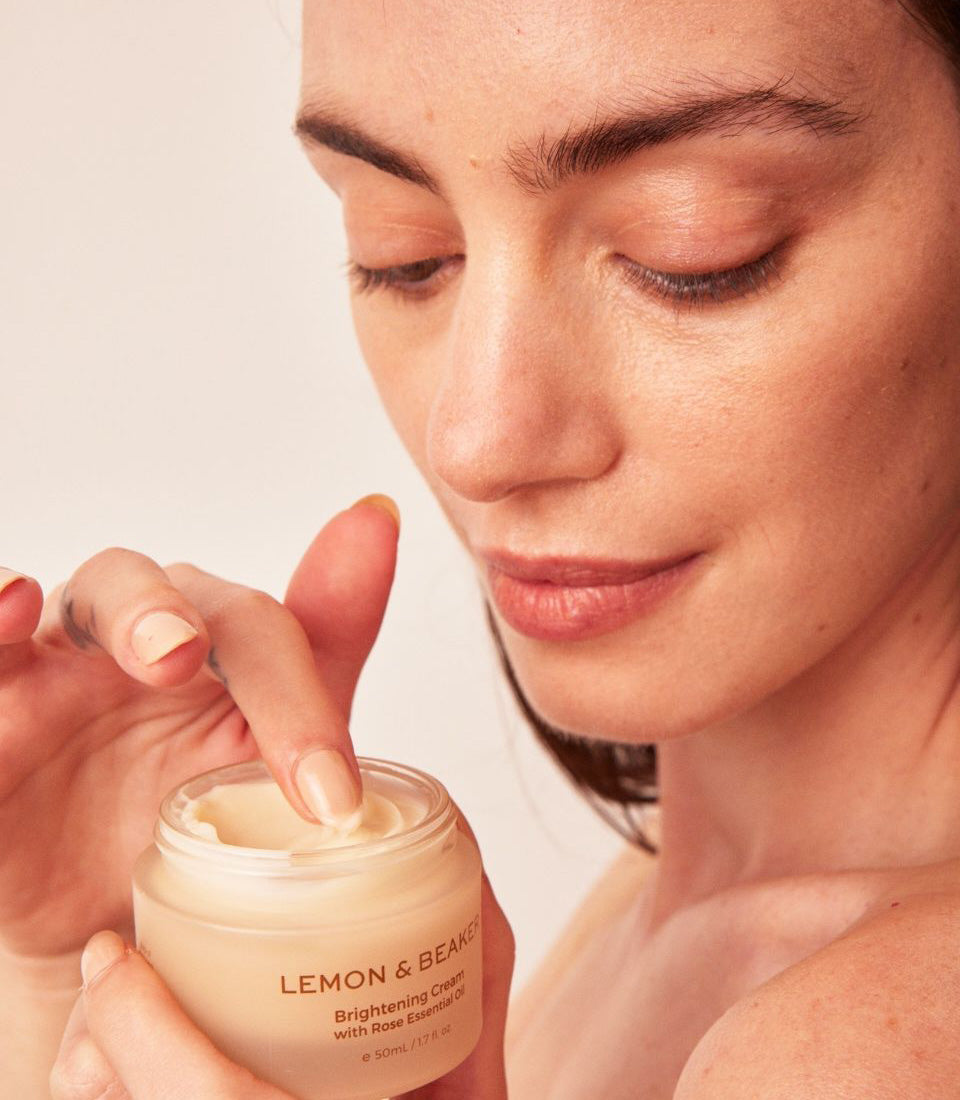 Lemon & Beaker Brightening Cream – Radiance-Boosting Face Cream (50 ml) – Le Petit Spa