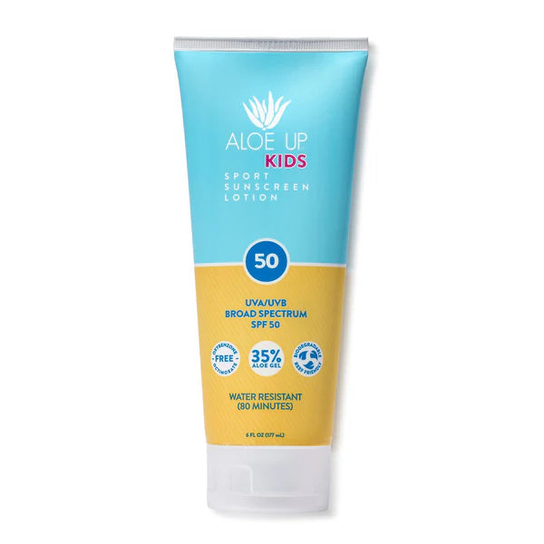 Aloe Up Kids SPF 50 Sunscreen Lotion 6oz