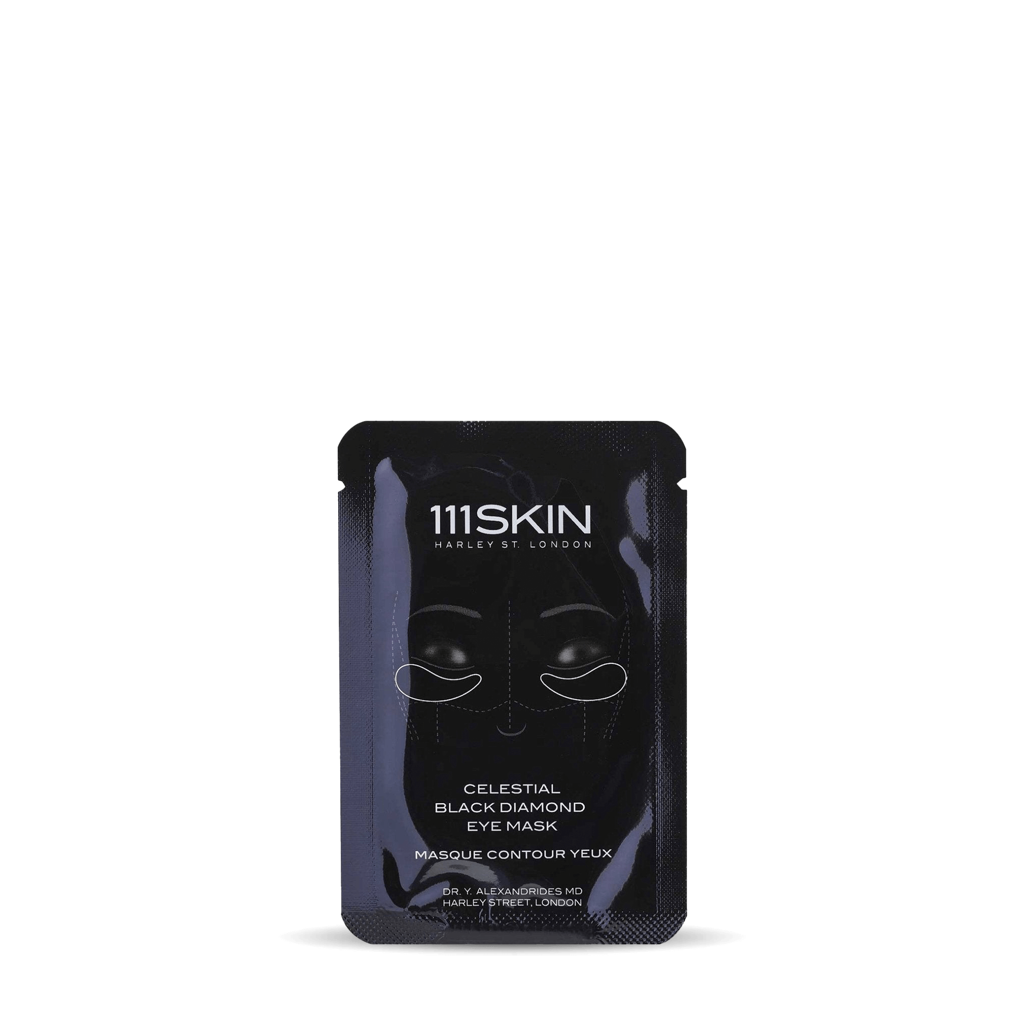 111SKIN Celestial Black Diamond Eye Mask – Brightening Hydrogel Eye Patches (Box of 8) – Le Petit Spa