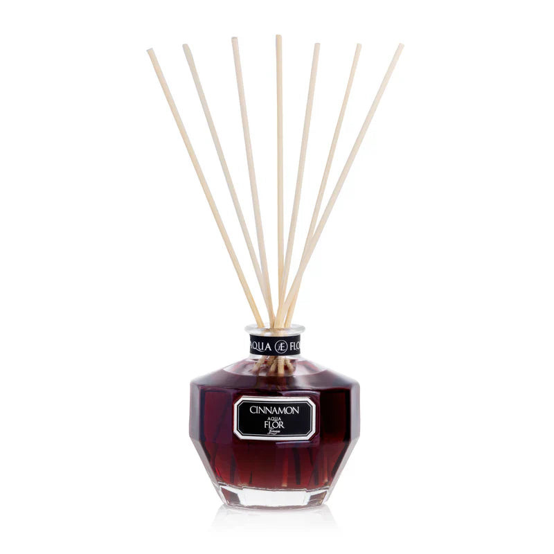 Aquaflor Firenze Cinnamon Home Fragrance Diffuser – Warm Spiced Reed Diffuser – Le Petit Spa