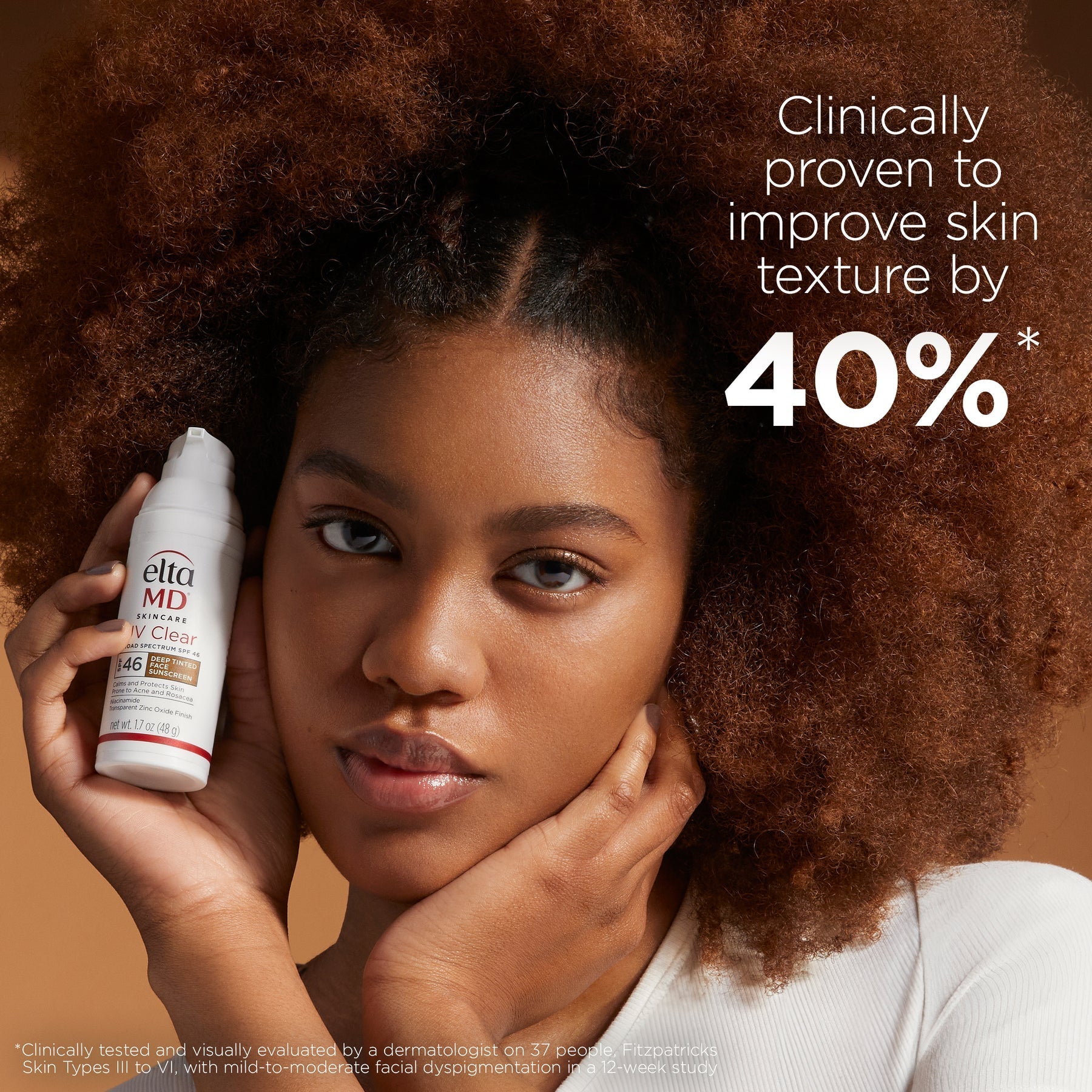 EltaMD UV Clear Deep Tinted Broad-Spectrum SPF 46 | Niacinamide SPF for Deeper Skin Tones