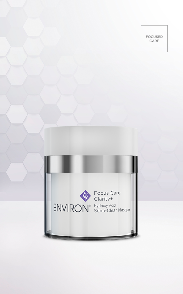 Environ Focus Care Clarity+ Hydroxy Acid Sebu-Clear Masque – AHA Purifying Mask for Acne-Prone Skin (50 ml) – Le Petit Spa