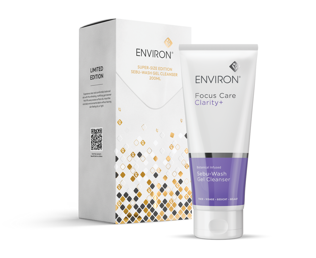 Environ Super-Size Sebu-Wash Gel Cleanser holiday gift set