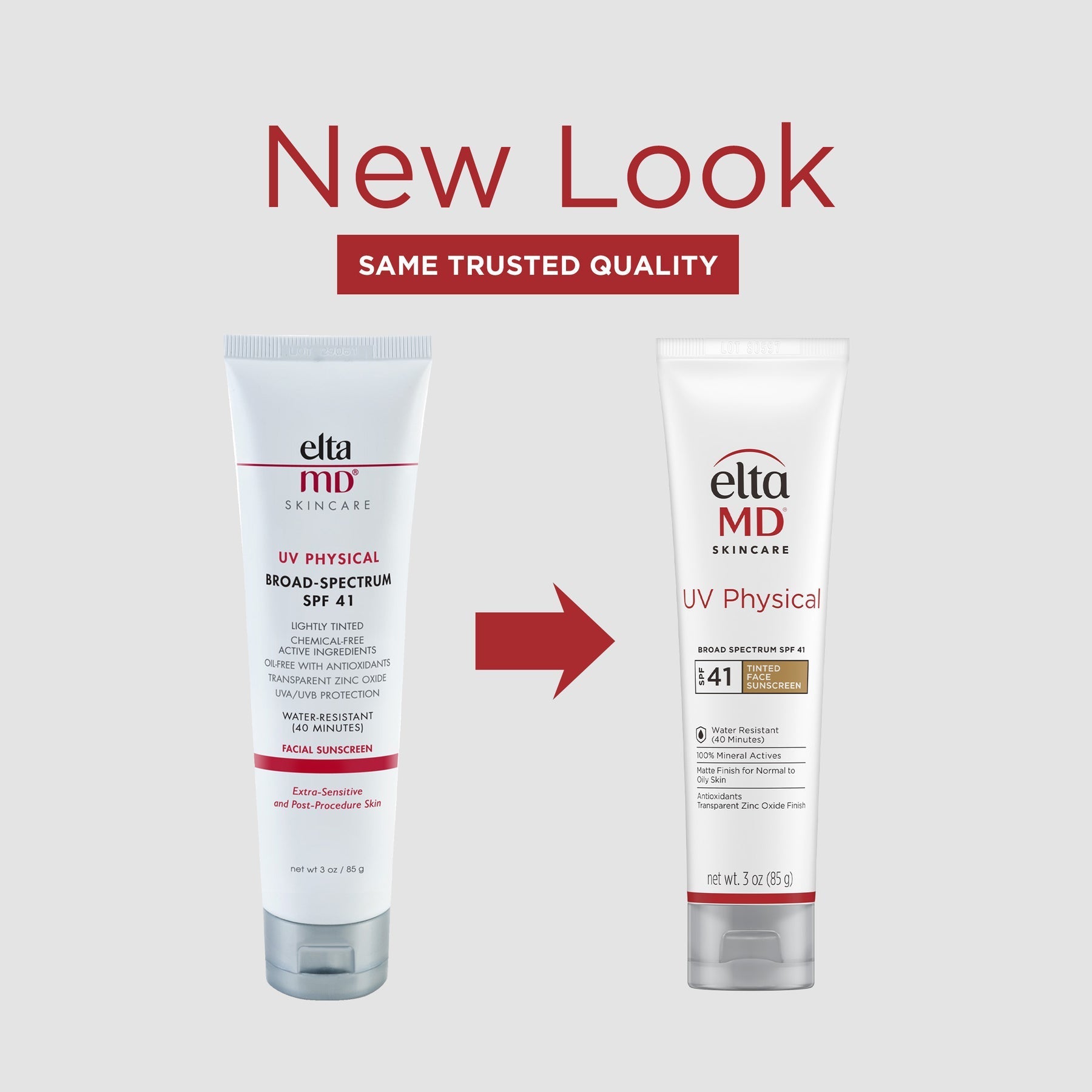 EltaMD UV Physical Broad-Spectrum SPF 41 – Tinted 100% Mineral Sunscreen – Le Petit Spa