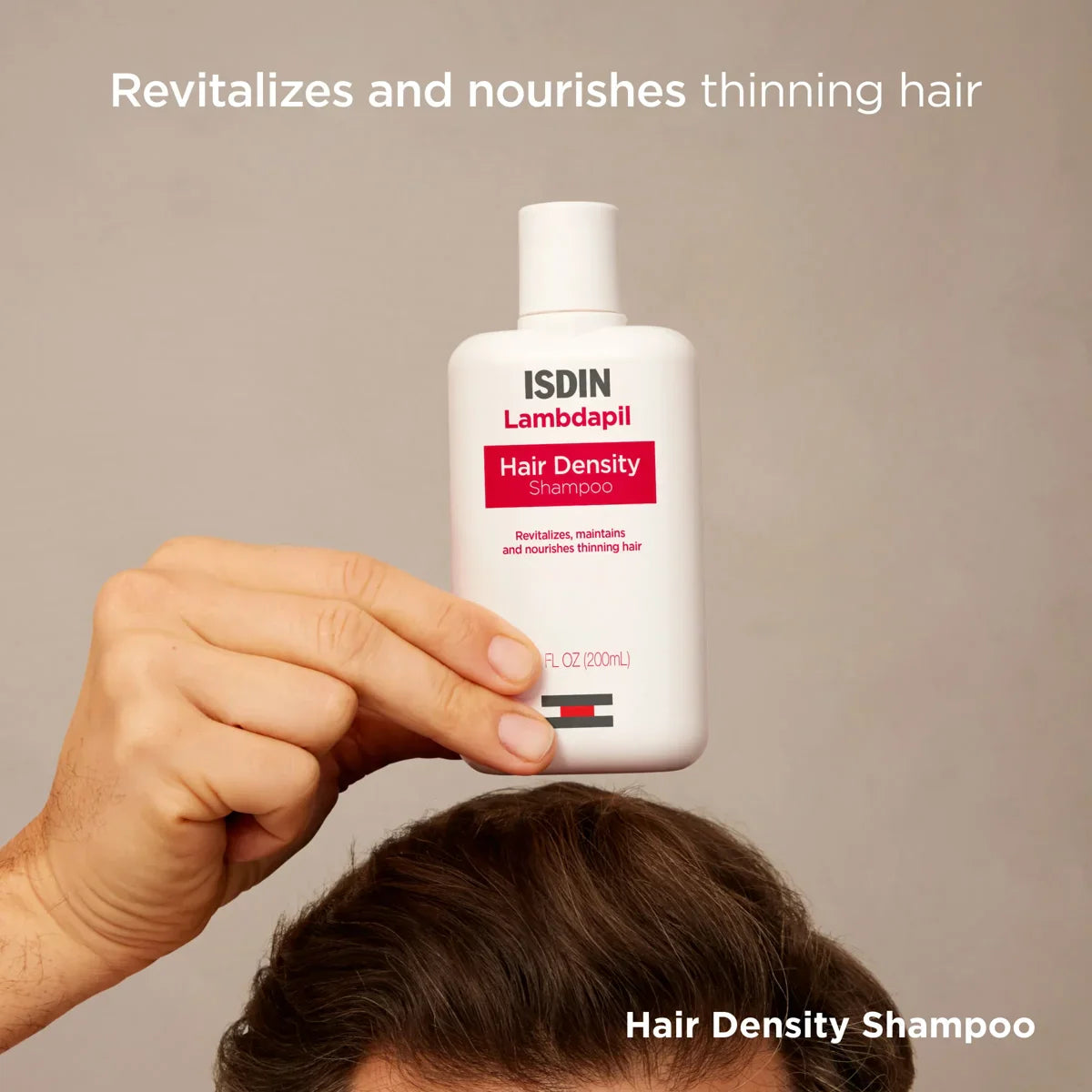 ISDIN Lambdapil Hair Density Shampoo – Strengthening Anti-Hair Loss Shampoo (200 ml) – Le Petit Spa