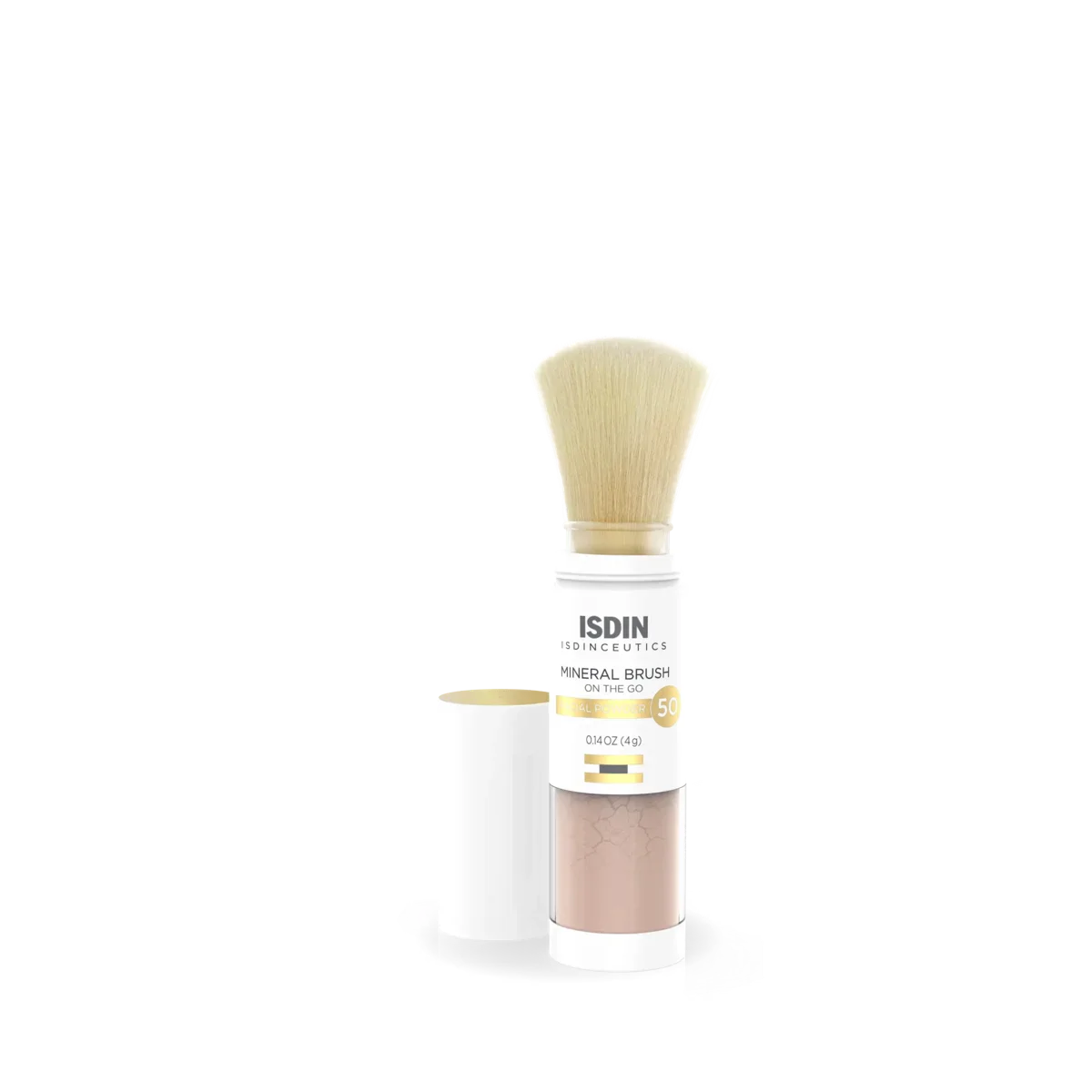 ISDIN Mineral Brush – Powder Mineral SPF 50+ Brush-On Sunscreen – Le Petit Spa