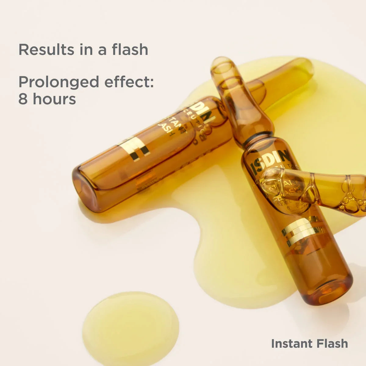 ISDIN Instant Flash – Pre-Event Instant Tightening Ampoules (5 Pack) – Le Petit Spa