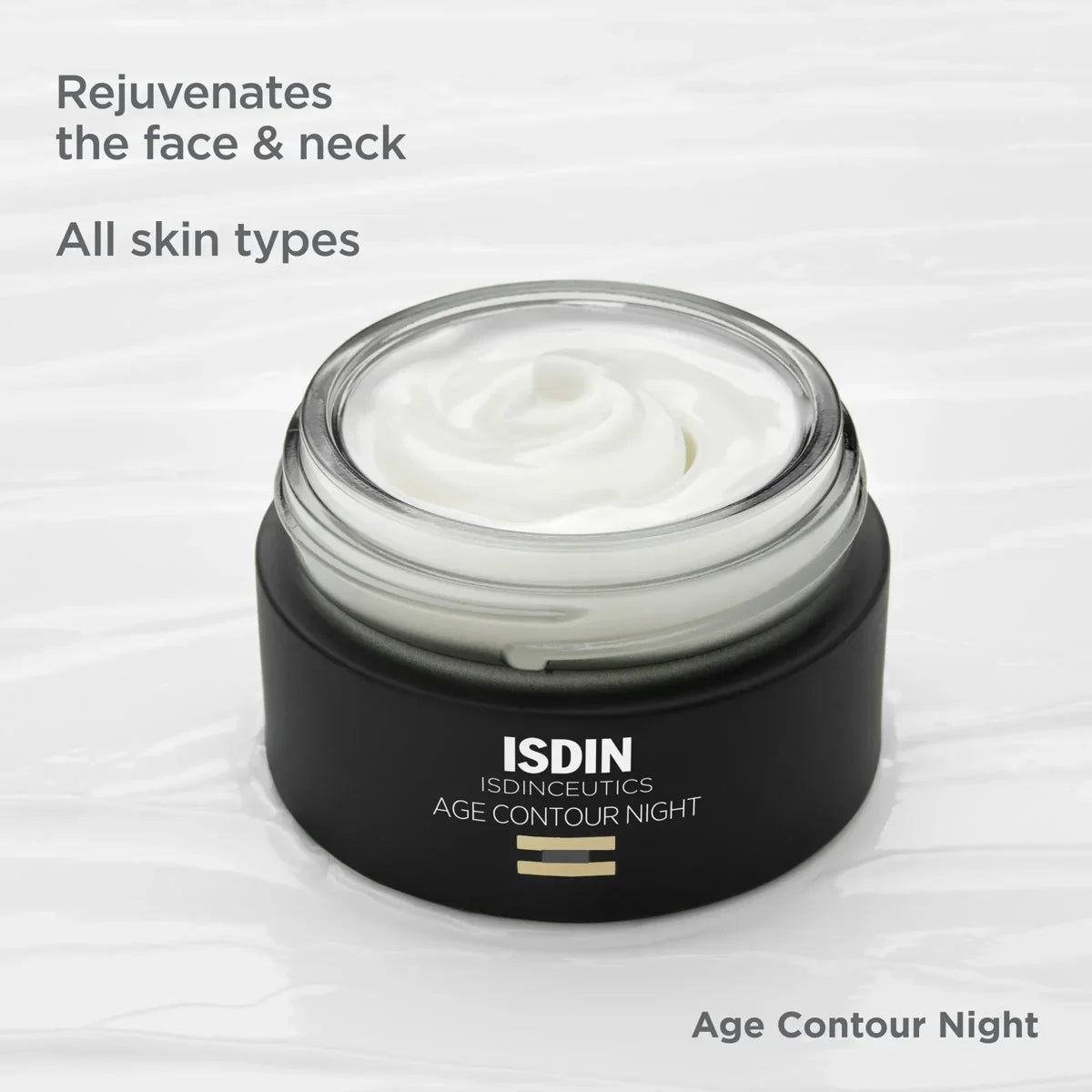 ISDIN Age Contour Night – Overnight Anti-Aging Neck and Décolleté Cream (75 ml) – Le Petit Spa