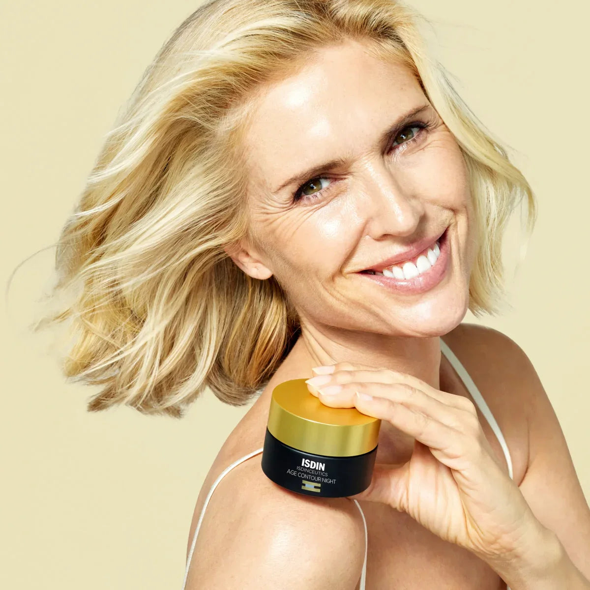 ISDIN Age Contour Night – Overnight Anti-Aging Neck and Décolleté Cream (75 ml) – Le Petit Spa