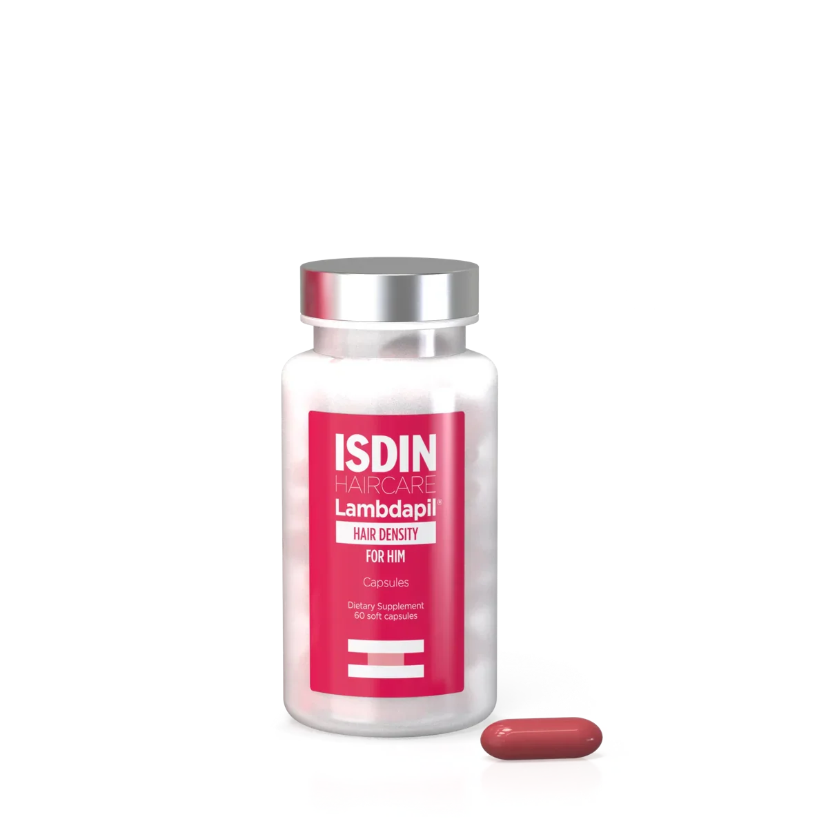 ISDIN Lambdapil Hair Density Capsules For Him – Men's Oral Hair Supplement – Le Petit Spa