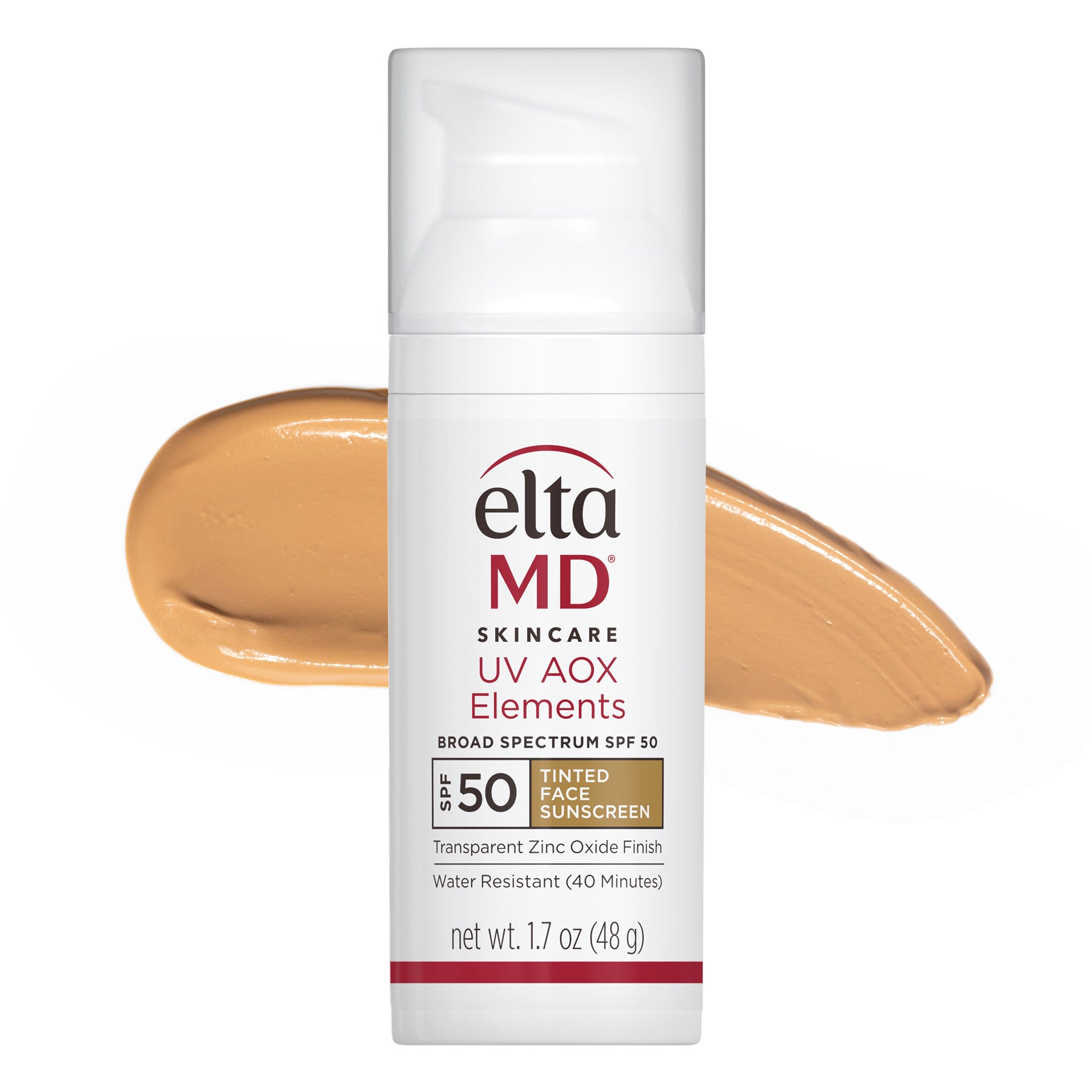 EltaMD UV AOX Elements Broad-Spectrum SPF 50 – Tinted Antioxidant Mineral Sunscreen – Le Petit Spa