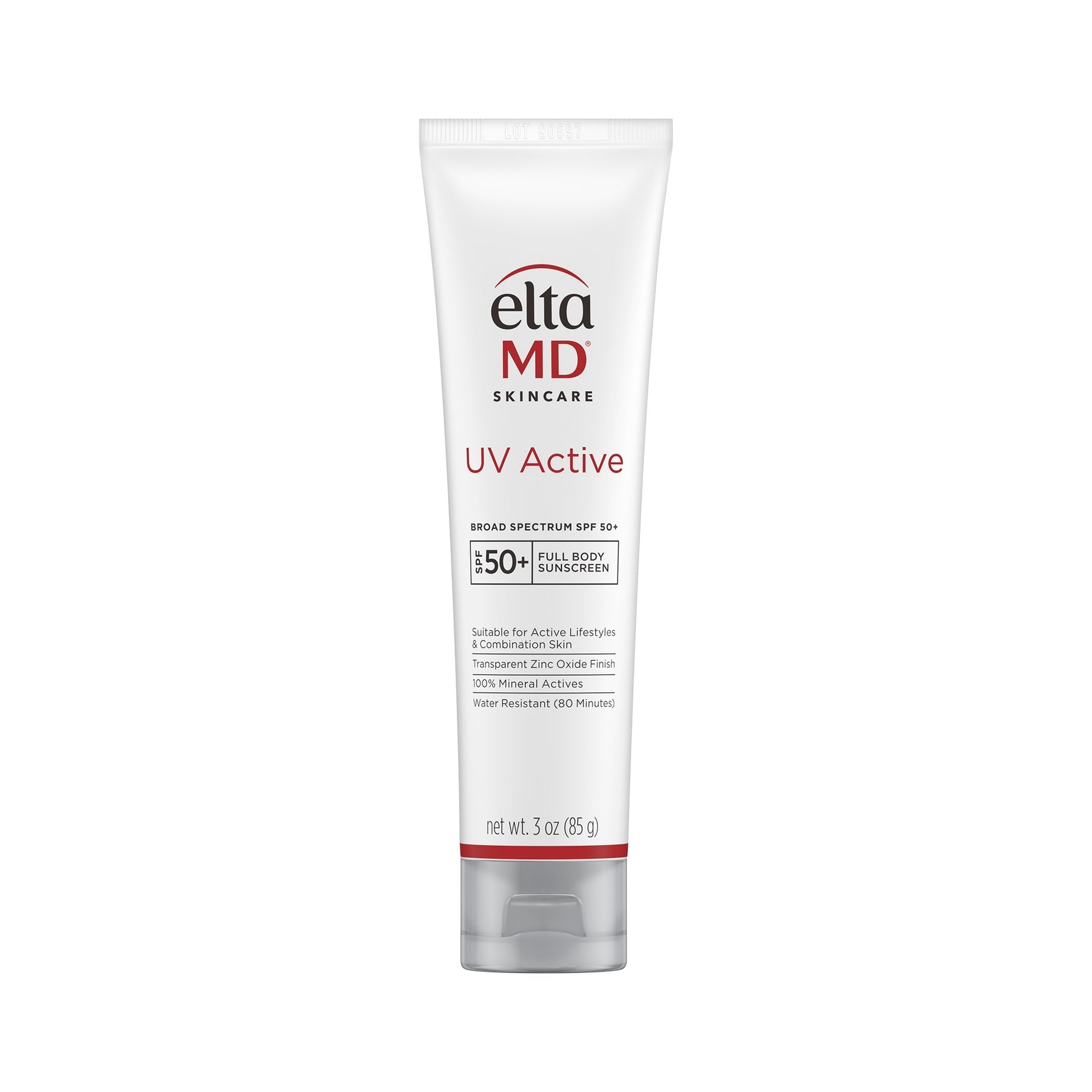 EltaMD UV Active Broad-Spectrum SPF 50+ – 100% Mineral Sport Sunscreen – Le Petit Spa