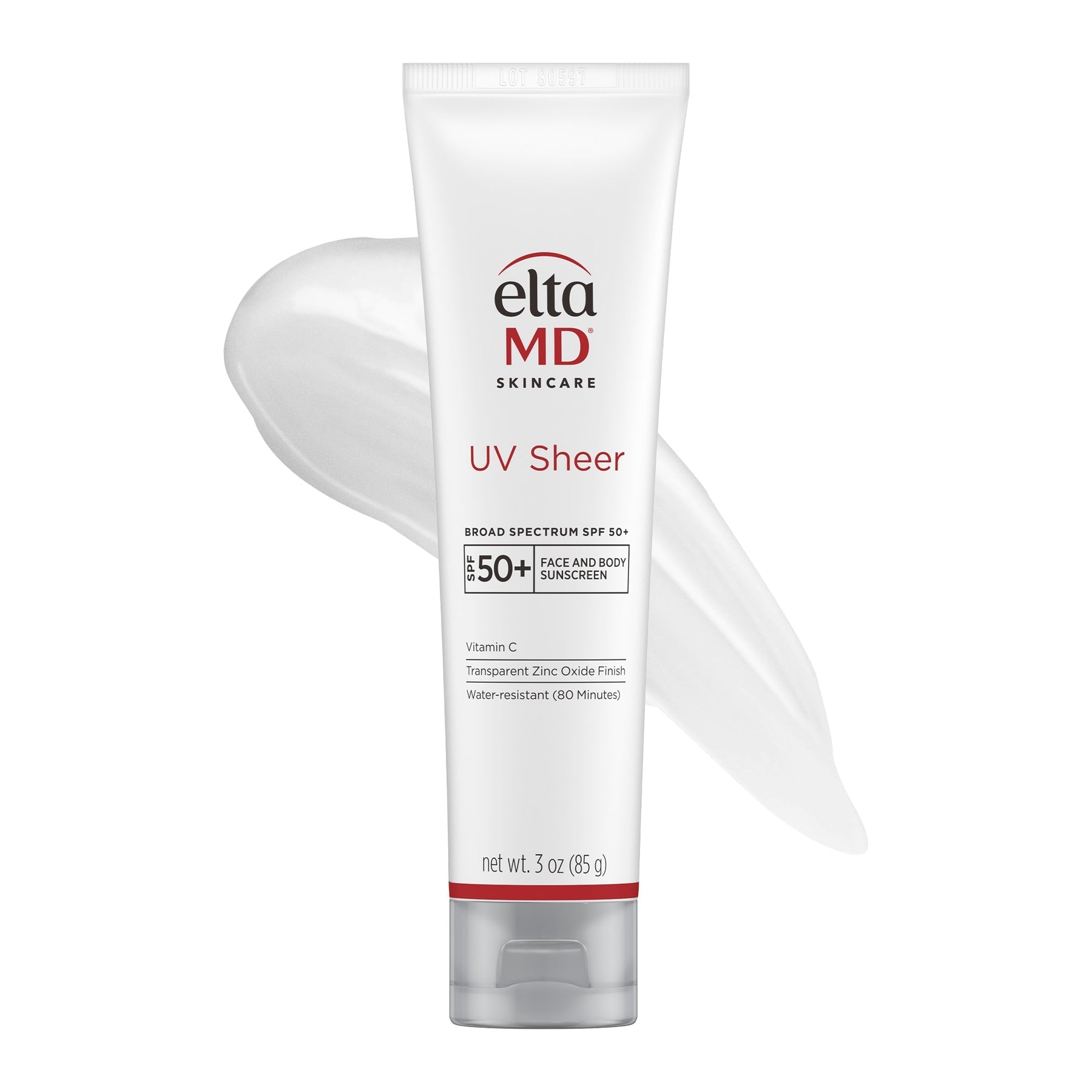 EltaMD UV Sheer Broad-Spectrum SPF 50+ – Hydrating Face Sunscreen – Le Petit Spa
