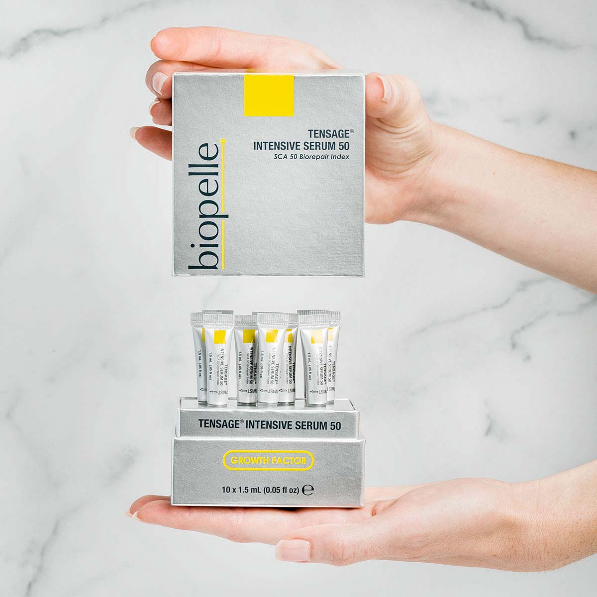Biopelle Tensage Intensive Serum 50 – Maximum-Strength SCA Growth Factor Serum (5 Pack) – Le Petit Spa
