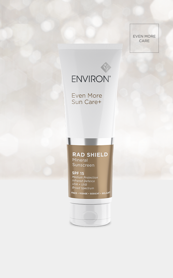 Environ RAD Shield Mineral Sunscreen – 100% Mineral SPF Broad-Spectrum Sun Protection (50 ml) – Le Petit Spa