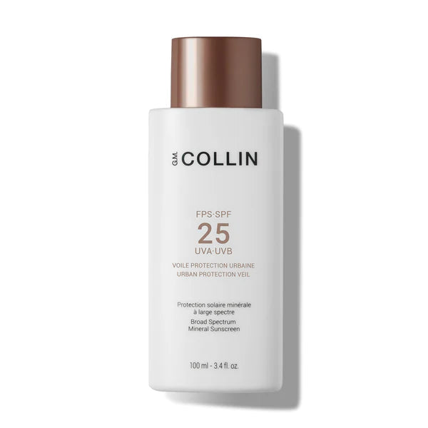 G.M. Collin SPF 25 Urban Protection Veil mineral face sunscreen with UVA UVB protection: Le Petit Spa Charlotte NC